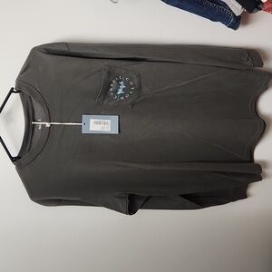 Coastal cotton long-sleeved tee